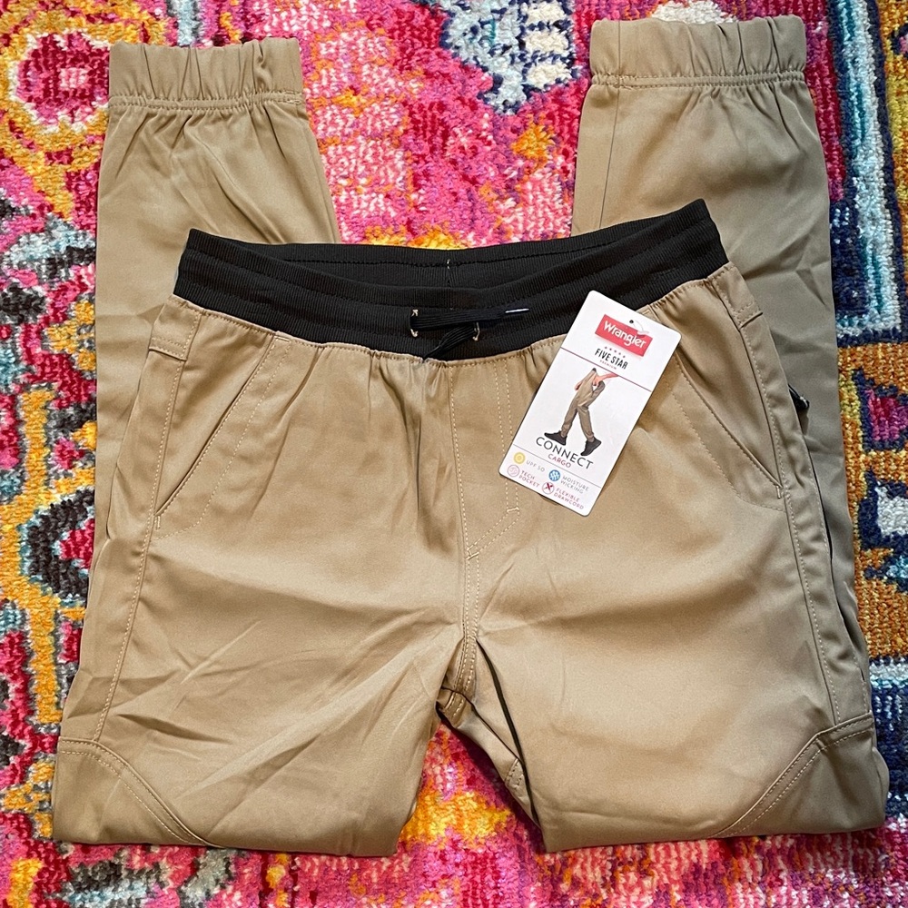 Wrangler Kids Brown Jogger Pants Size 14